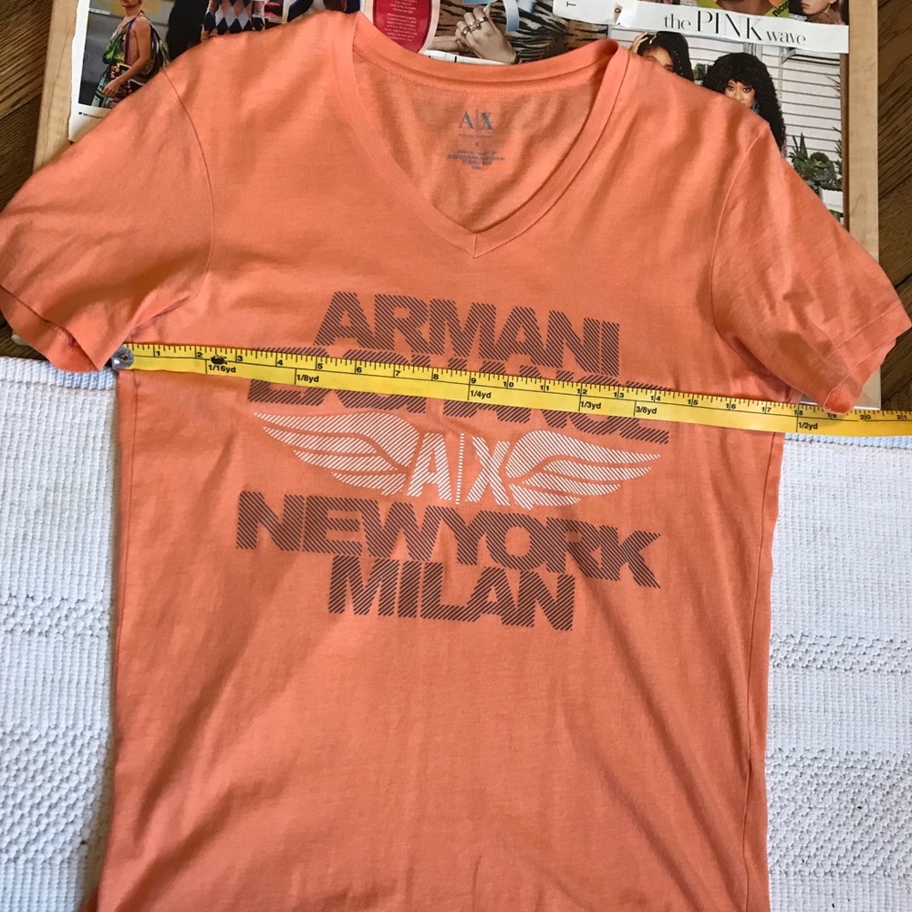 Armani Exchange logo tee shirt